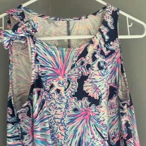 Lily Pulitzer Sleeveless Summer Patterned Dress